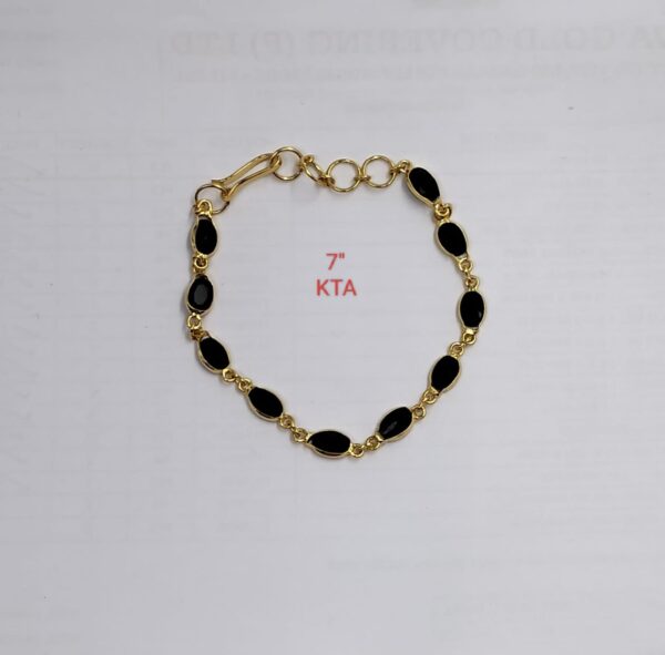 Premium quality one gram gold ladies bracelet