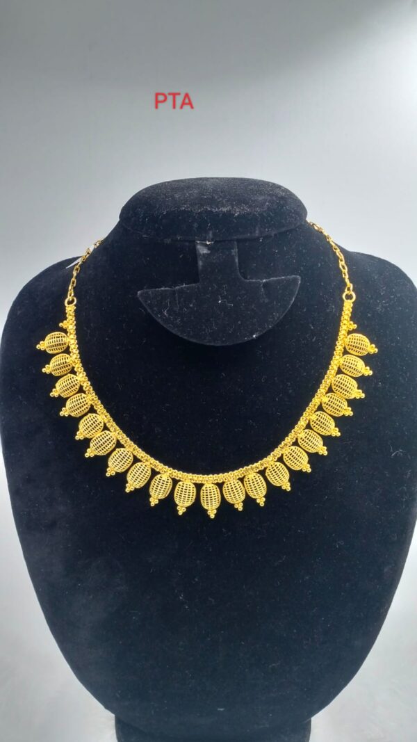 Premium quality one gram gold necklace