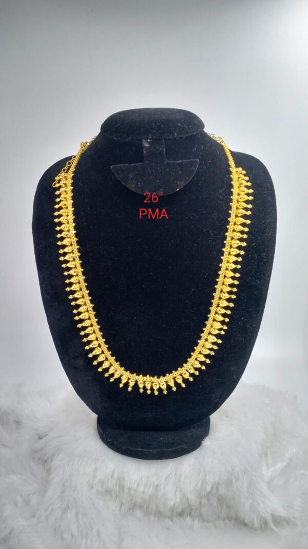 Premium quality One gram gold plated long necklace