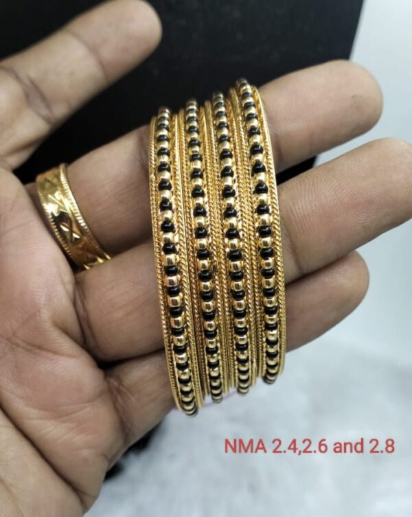 Premium quality one gram gold Karimani bangles